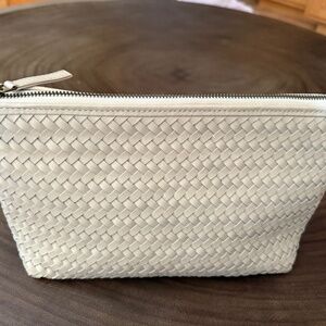 Bembien woven leather clutch/pouch